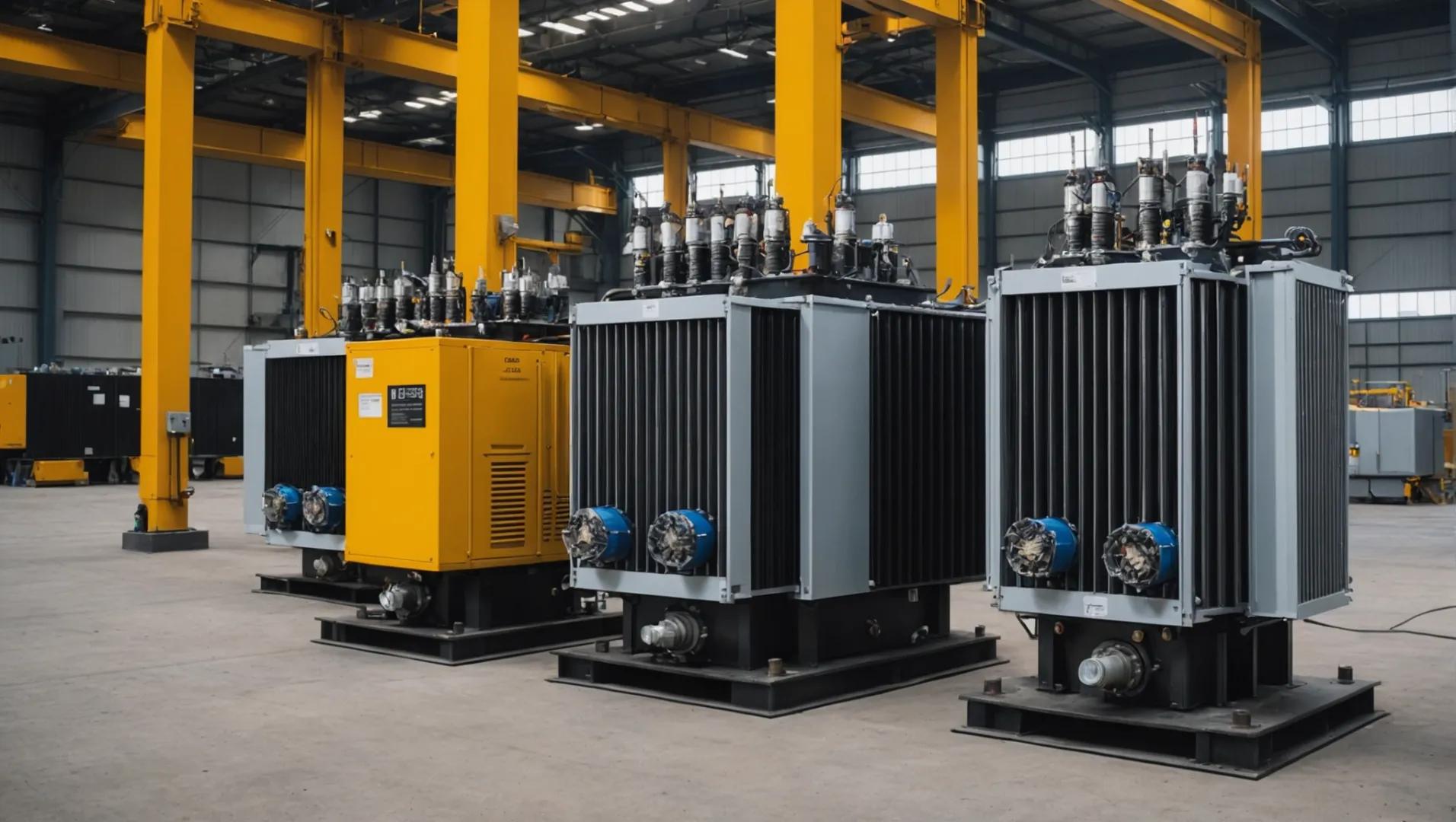 Comparison of oil immersed and dry-type transformers in an industrial setting