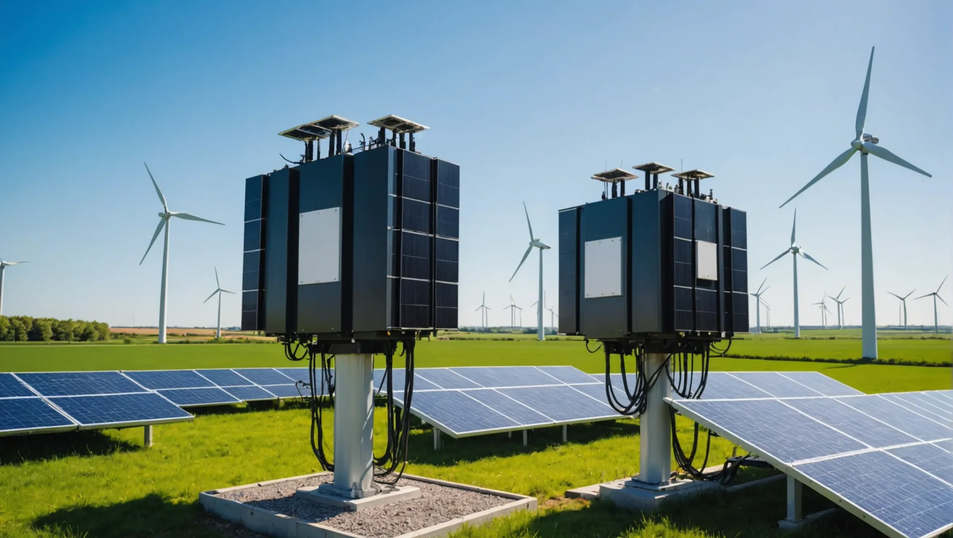 Split transformer in a renewable energy setting