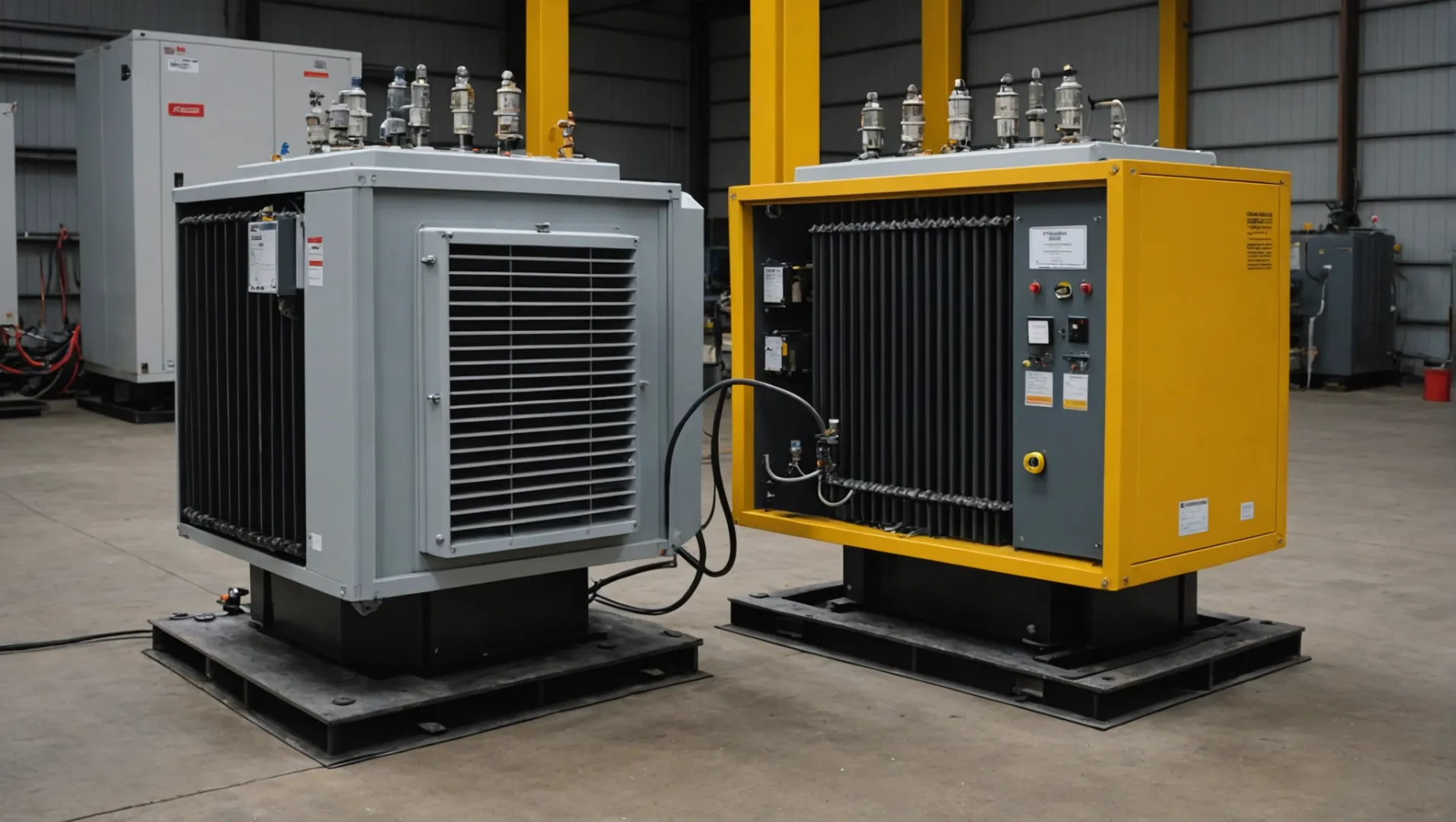 Comparison of maintenance requirements for oil immersed and dry type transformers